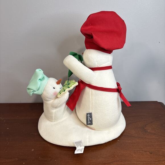 Hallmark Jingle Pals Snowmen Can’t Wait For Cookies Animated Musical Plush 2022 - Picture 3 of 8